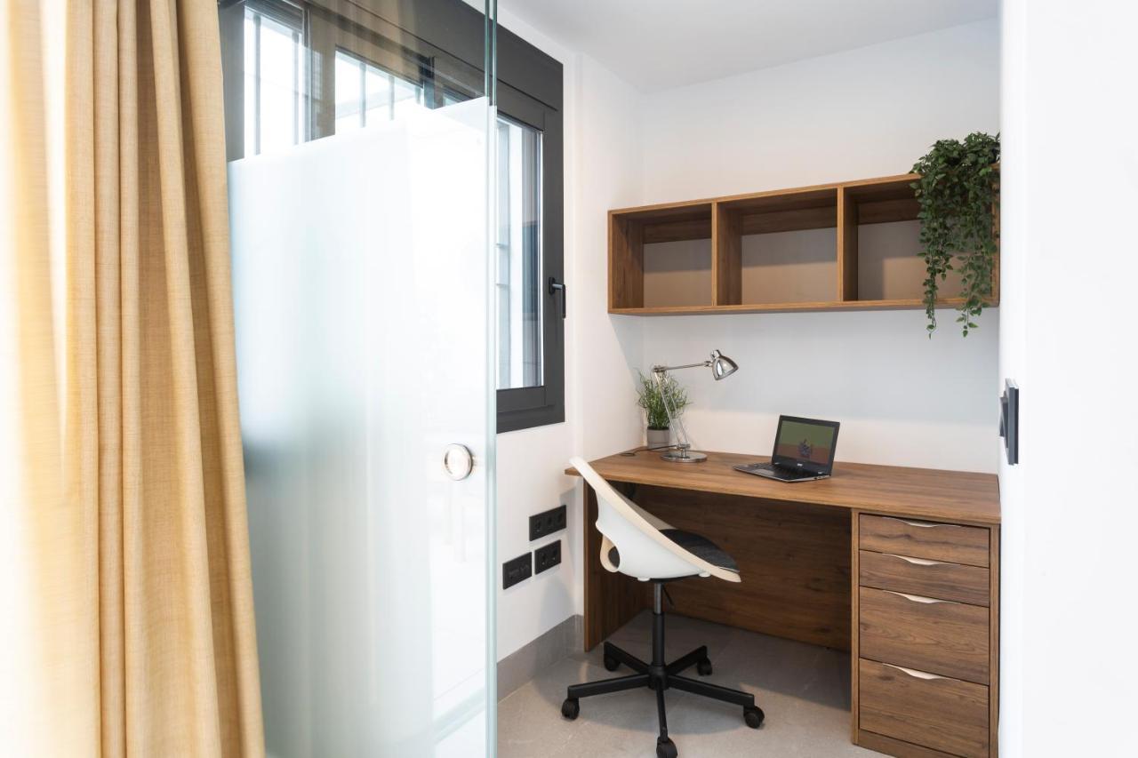 Apartamentos Bajeles Sevilla Urban Buitenkant foto